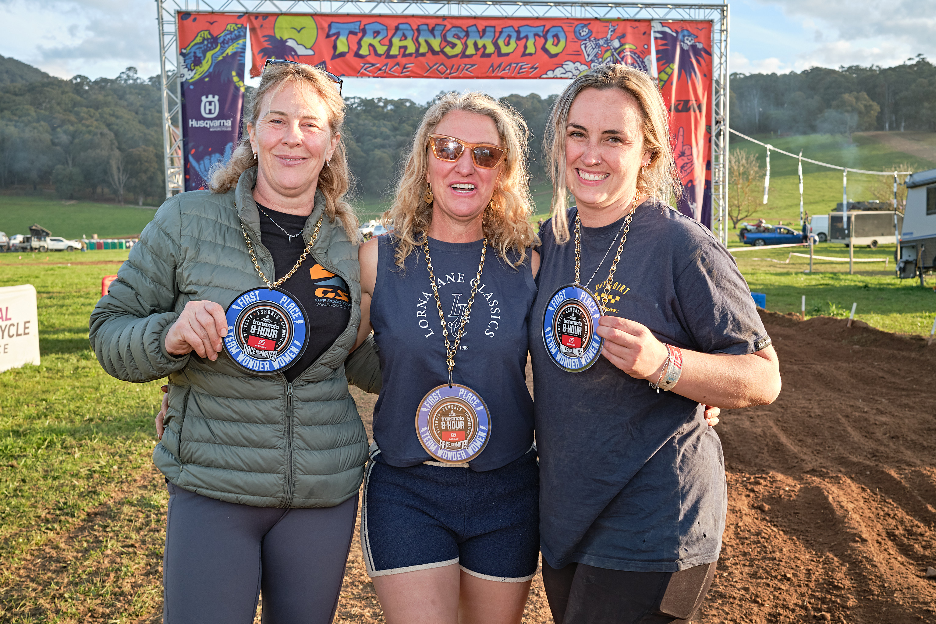 wonder women podium