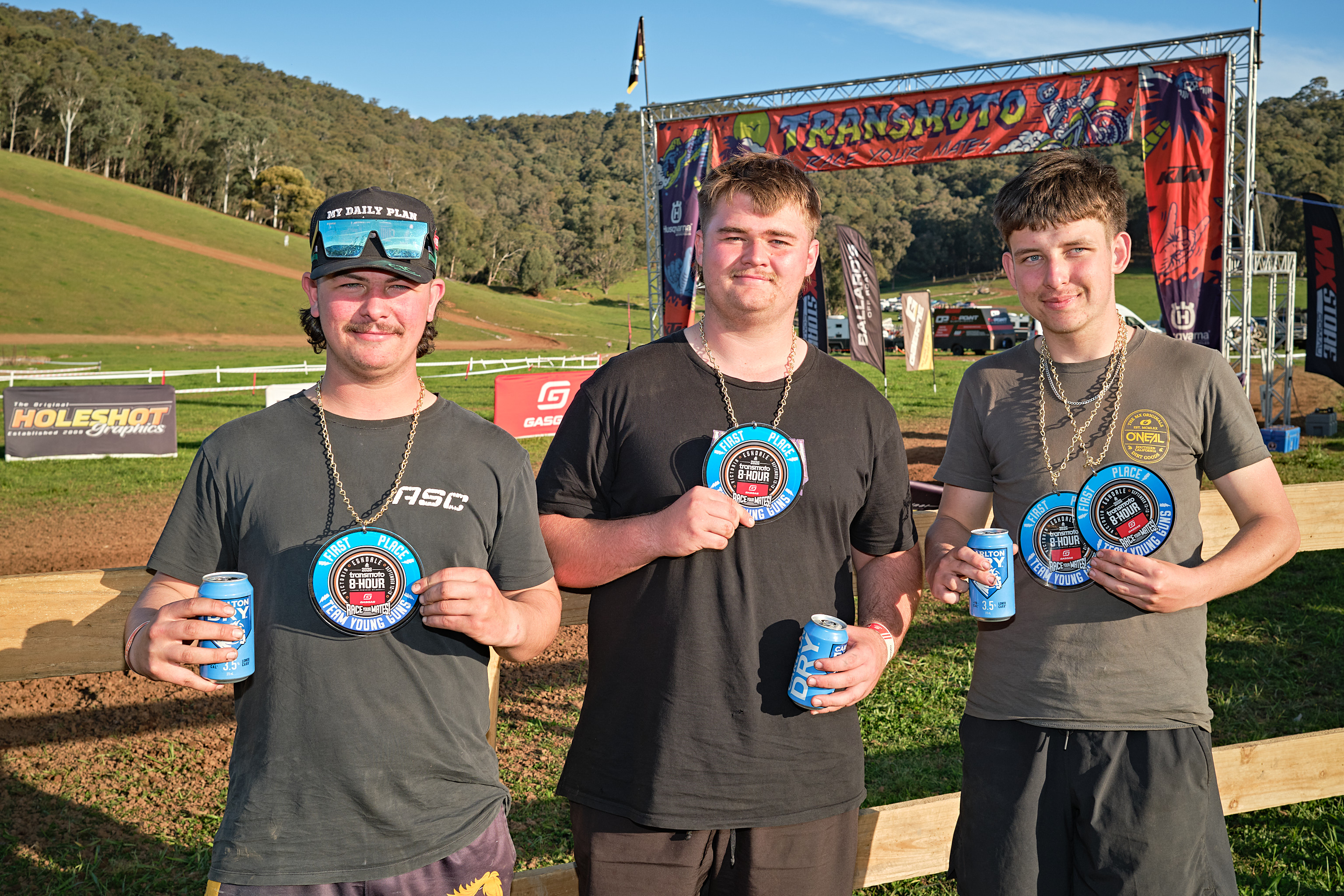 young guns podium