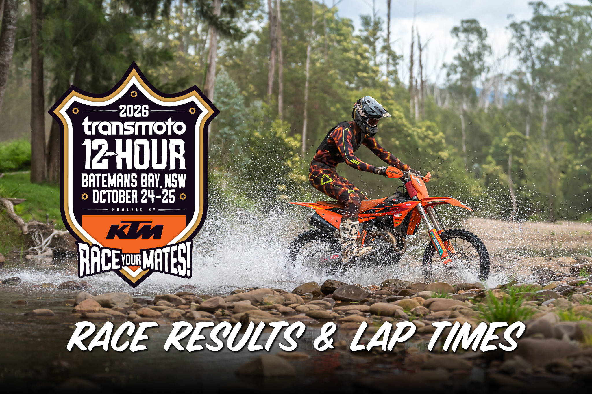 2026 Transmoto 12-Hour at Batemans Bay: Race Results